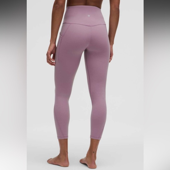NWT!🍋🍋Lululemon Align HR Pant with Pockets 25”🍋🍋. Size 4. Color Lavender Lux. - Picture 2 of 16